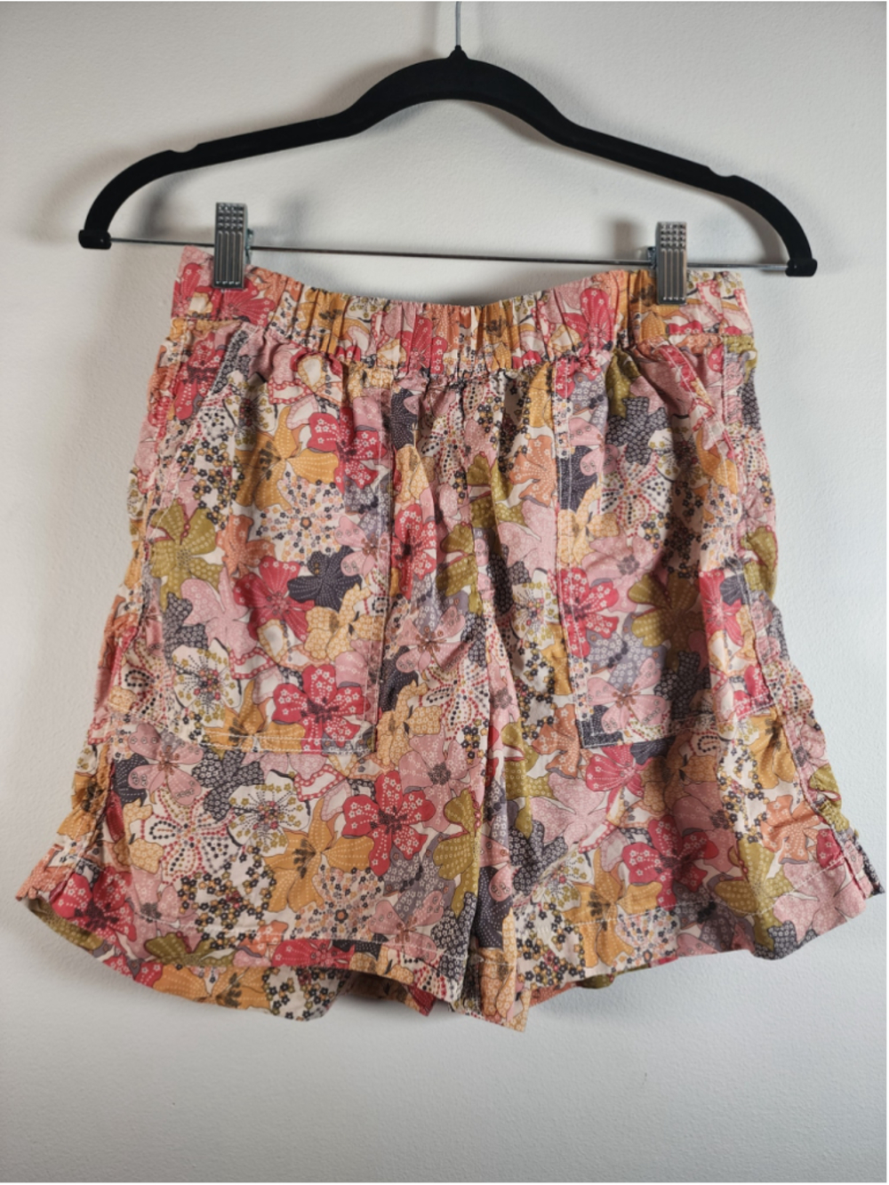J.Crew Liberty Ditsy Floral Pull-On Camp Shorts Size XS High Rise AY888